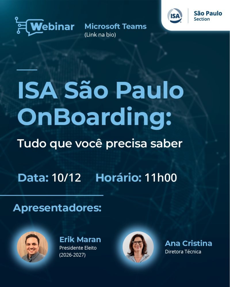 ISA São Paulo OnBoarding: Tudo que você precisa saber